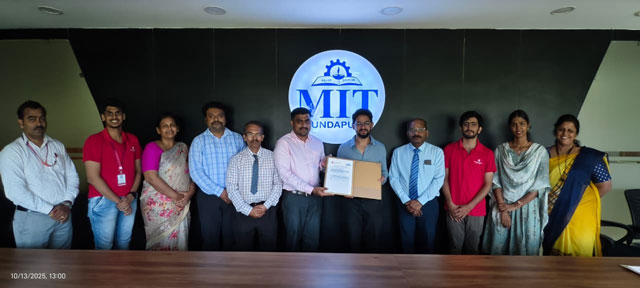 Kundapur: MoU signed between MITK Moodlakatte and Kakunje Software Private Limited