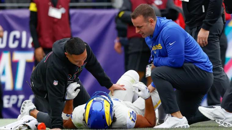 Puka Nacua injury fantasy news: Rams star WR questionable for Week 7 after ankle injury