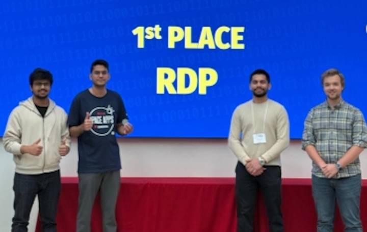 Out of this world win: RDP team takes top honours at NASA Space apps challenge