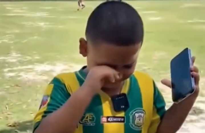Conmoción en redes: niño futbolista fue elegido por Atlético Nacional