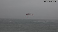 WATCH: Rescue helicopter recovers overboard man off Massachusetts coast
