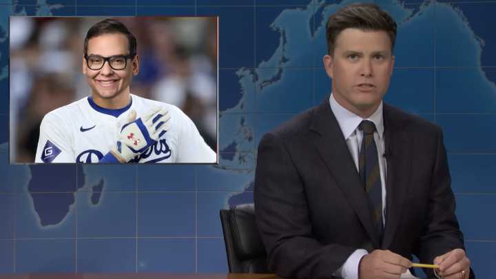 SNL Weekend Update covers George Santos pardon and leaked Young Republicans group chat