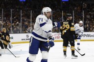 Lightning start fast, hand Bruins first loss of season - The Rink Live | Coverage of youth, junior, high school and college hockey