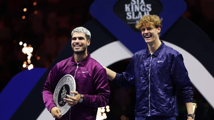 Sinner no da opción alguna a Alcaraz y revalida el millonario Six Kings Slam de Arabia Saudí