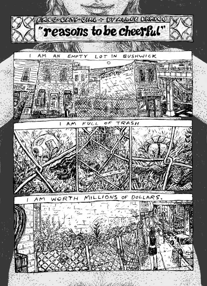 ‘Reasons to Be Cheerful,’ Today’s Comic by Allee Errico