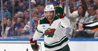 Hartman scores twice, Gustavsson makes 27 saves in Wild's 5