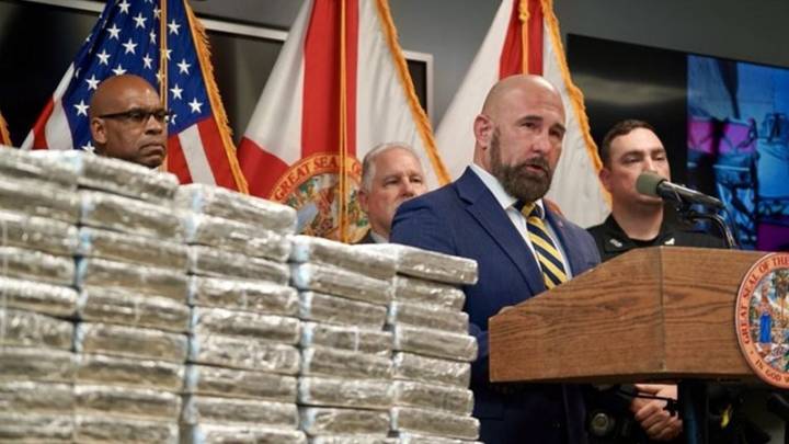 Florida incauta 173 kilos de cocaína que salieron de México