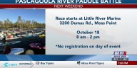 OCTOBER 18: Pascagoula River paddle battle