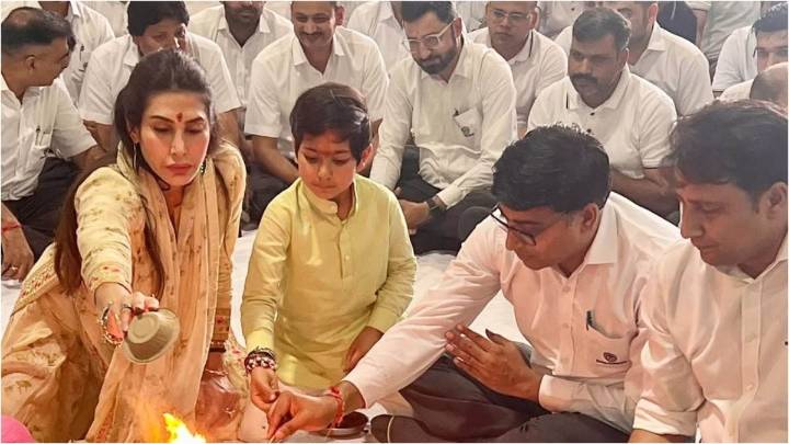 Priya Sachdev Kapur Performs Hawan Amid Sunjay Kapur's Estate Dispute: ‘Our Prayer For Protection…’