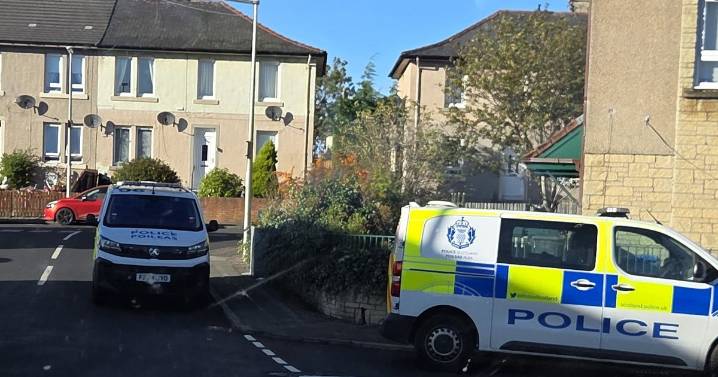 Police probe 'unexplained death' of man at property in Scots town
