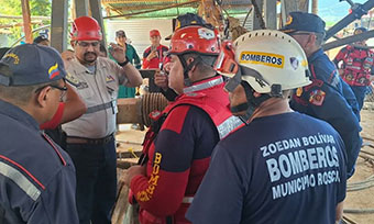 Confirman 14 muertos por inmersión tras el colapso de mina en El Callao