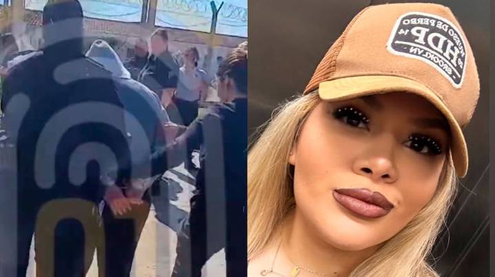 Video: así fue trasladada Morena Rial al penal de Magdalena donde permanecerá sola en una celda