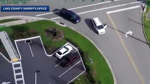 Stop sticks and a helicopter help nab suspect in Lake County