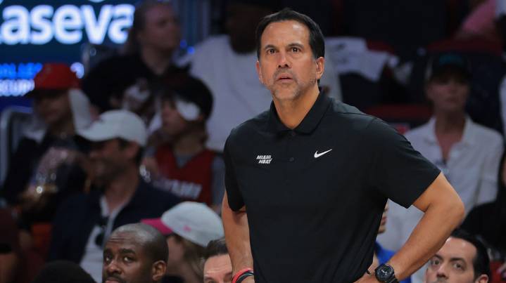 Erik Spoelstra’s reaction to 5 Heat key players not traveling for Puerto Rico game