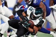Saquon Barkley couldn't solve Giants defense after first two runs