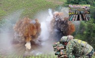 Destrucción de 6,5 toneladas de explosivos en Tumaco, Nariño