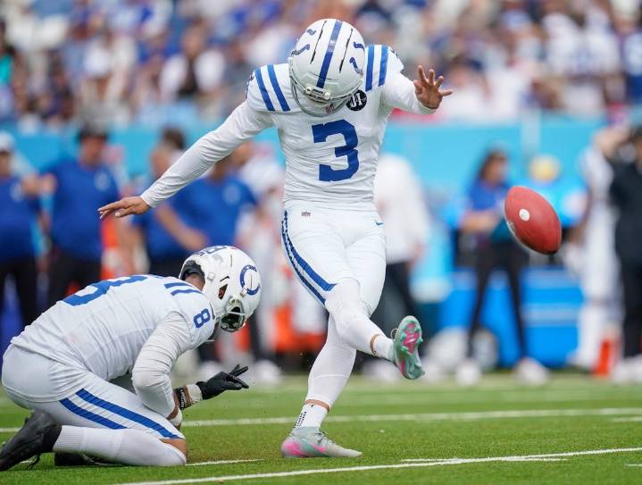 Deadspin | Colts K Spencer Shrader (knee) out for season