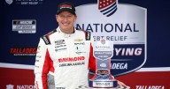 McDowell takes Talladega Cup pole