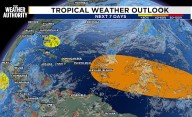 Low Pressure Near the Bahamas Moves Toward Florida this weekend