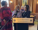 Springfield honors first police domestic violence coordinator to kick off awareness month
