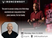 Iron Cowboy Coming To Inspire on Uintah High Stage