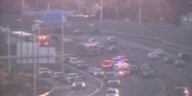 Crash closes lanes on I-95 south in Stratford