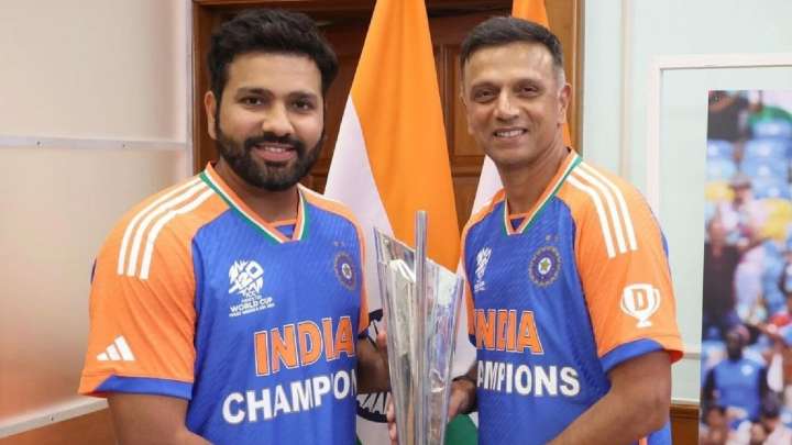 Rahul Dravid credits Rohit Sharma for evolution of India T20 team: ‘Others are thinking, “shucks, we’ve got to match this”‘