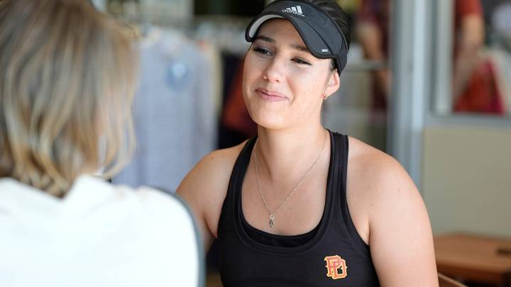 How a young tennis star left war-torn Ukraine for 'tennis paradise.'