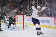 Marchenko’s hat trick and Merzlikins’ 48 saves help Blue Jackets spoil Wild home opener with 7