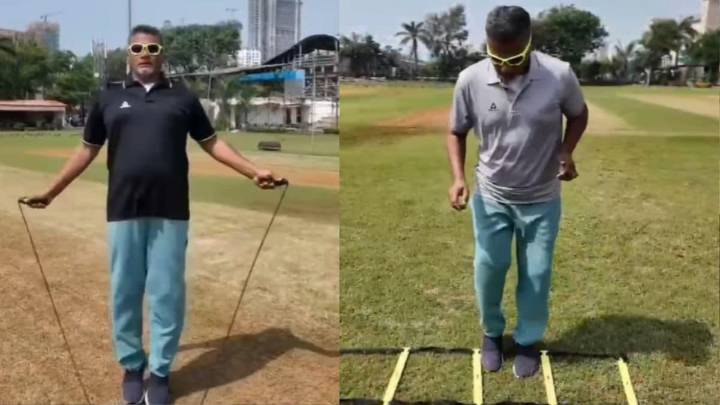 Cricketer Sarfaraz Khan’s father Naushad loses 38 kg at 55, setting new fitness goals for son