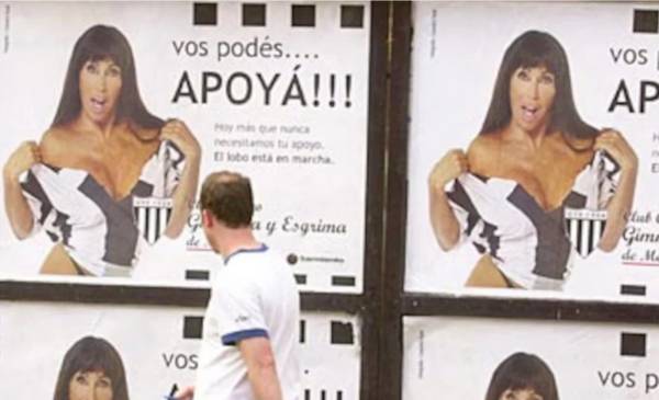 Moria Casan, la hincha más famosa del nuevo equipo de la Liga Profesional