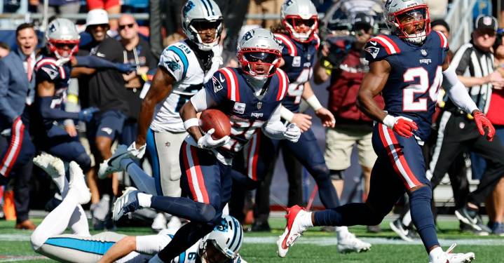 Patriots captain Marcus Jones named AFC Special Teams Player of the Week