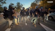 Al menos cinco detenidos en las protestas propalestinas en Valencia