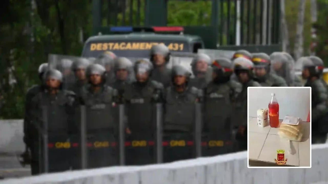 VIDEO | La miseria que recibieron militares de la GNB en Venezuela como aguinaldo de Navidad