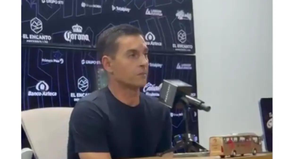“No me sentí identificado con el equipo en la primera media hora”: Francisco Rodríguez Vilchez tras el empate vs Mazatlán
