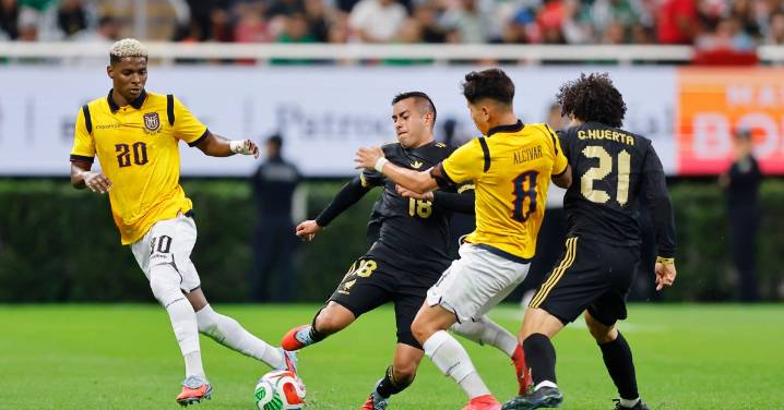 Desencanto en Ecuador por la “discreta” actuación de la selección ante México