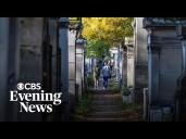 Paris cemetery draws millions to American rock star's grave