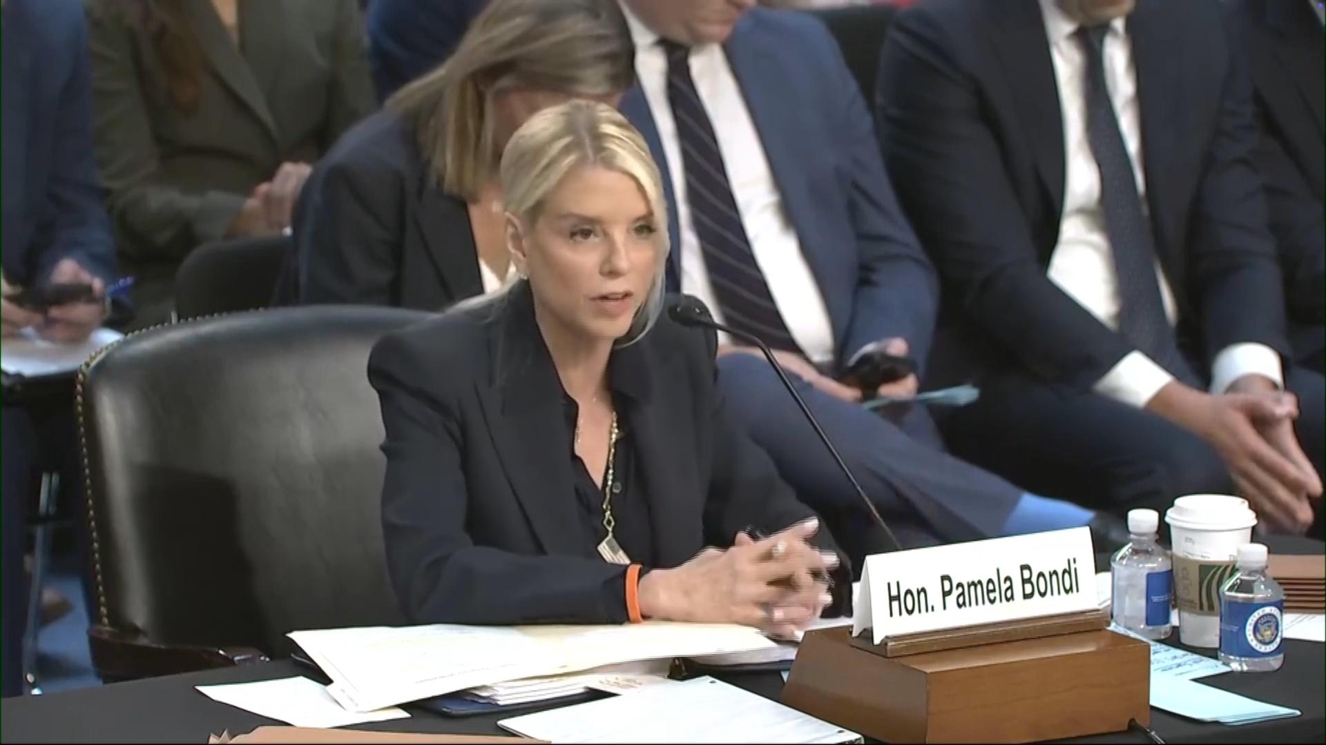 Democrats grill Bondi about Trump and Epstein's relationship
