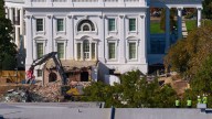 See the East Wing demolition from satellite images