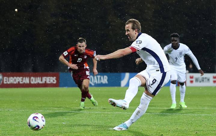 Inglaterra la primera clasificada por Europa al Mundial 2026 al golrar a Letonia 5