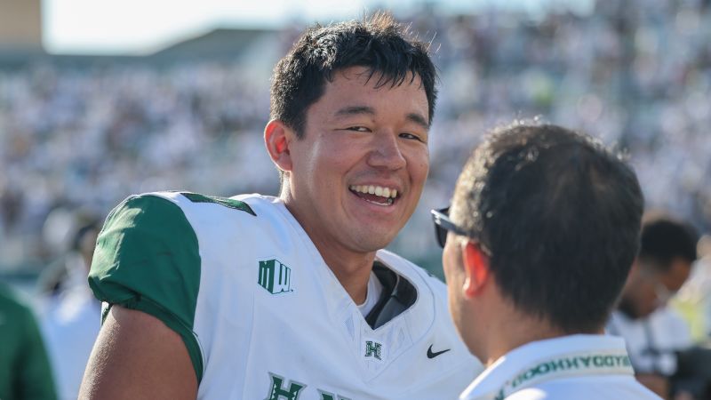 The NFL hopeful from Japan who learned to kick on YouTube