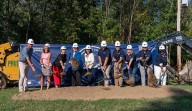 City of Ludlow, Southbank Partners break ground on Phase 2 of the Riverwalk at Riverfront Commons