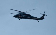 Government helicopters rattle neighbors around Portland ICE office