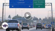 Colisión múltiple frente a Maquehua genera congestión en la Ruta 5 Sur