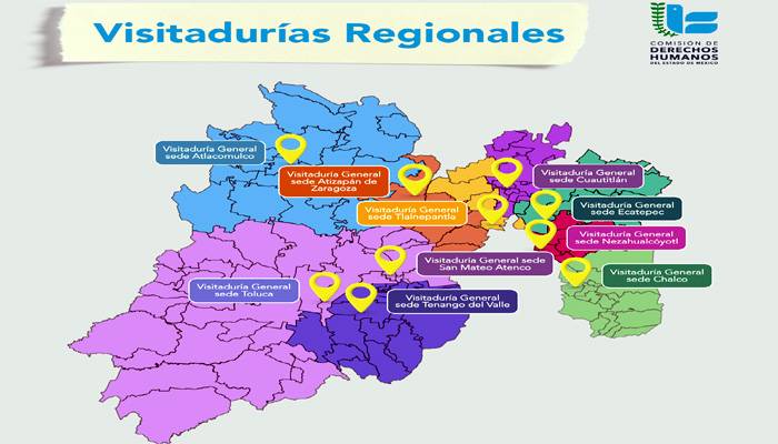 Brinda Codhem mayor atención con visitadurías regionales y especializadas
