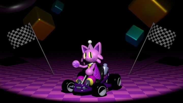 Este nuevo juego ha cogido la fórmula de Mario Kart y la ha convertido en un juego de terror. Es surrealista, pero funciona