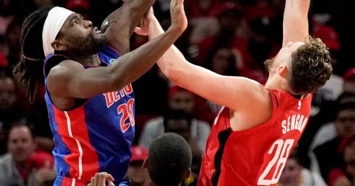 Cunningham's late free throws help Pistons beat Rockets 115