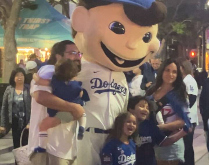 (Video) West LA Gears For World Series With Dodgers Pep Rally