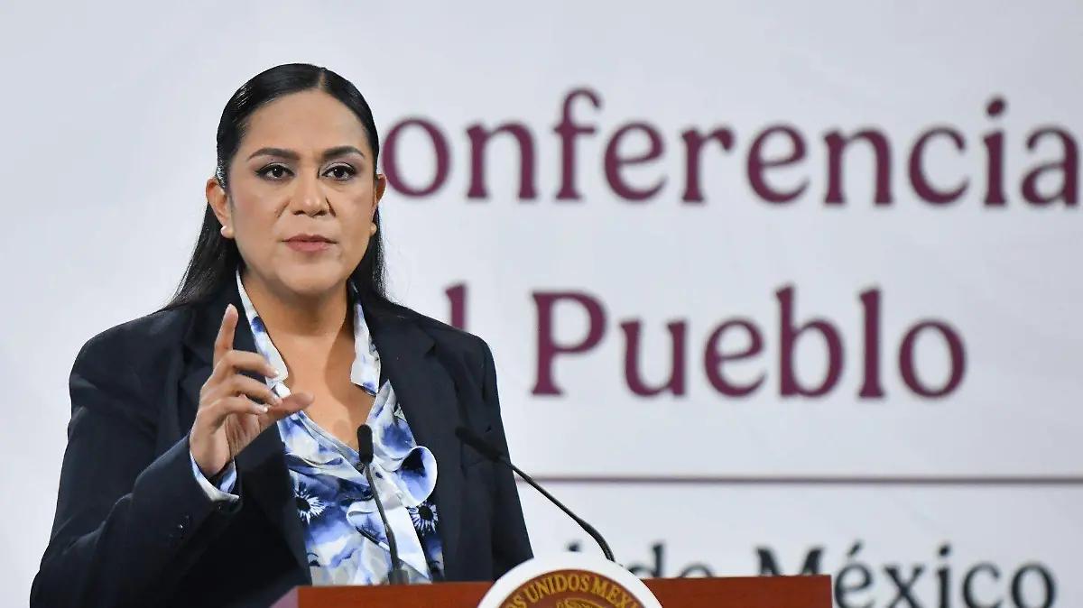 Ariadna Montiel pospone comparecencia en el Senado