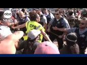 Protestors clash with ICE in Chicago